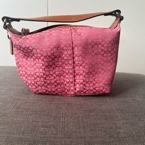 Vintage Pink Coach Bag